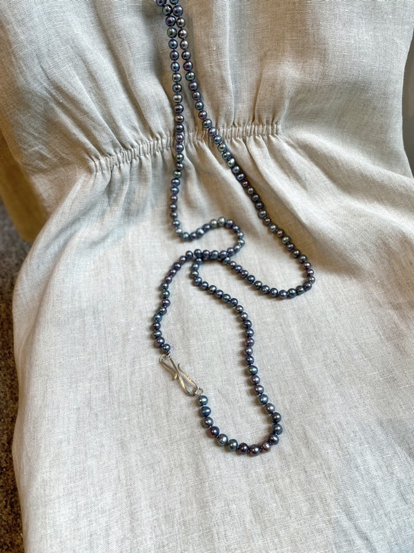 Peacock fresh water pearls