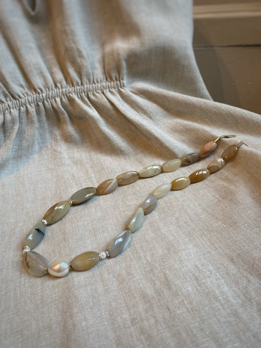 Picture Agate necklace