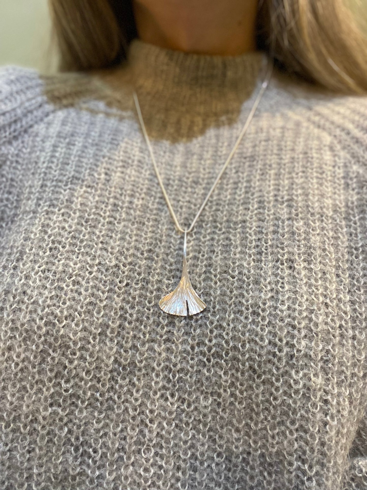 Ginkgo pendant